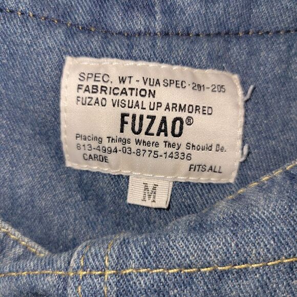 FUZAO JEAN OVERALLS SIZE M. ^ - Picture 4 of 5